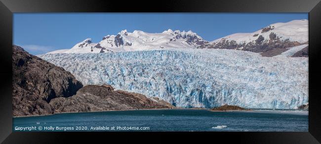 Chilean Fjords Framed Print by Holly Burgess