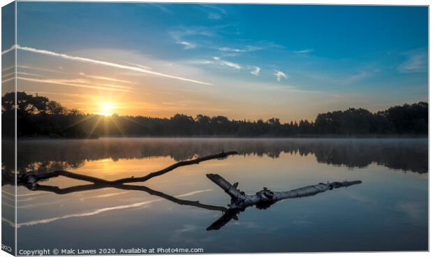 Sunrise  Canvas Print by Malc Lawes