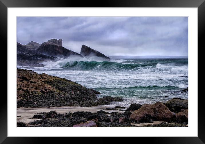 Green Energy Scotland Framed Mounted Print by Jacqi Elmslie