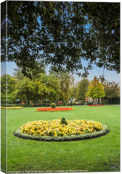 Abbey Gardens Winchester Canvas Print by Paul Chambers