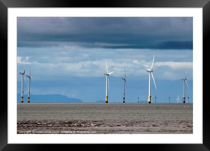 Sefton Coastline  Framed Mounted Print by Helen Jones