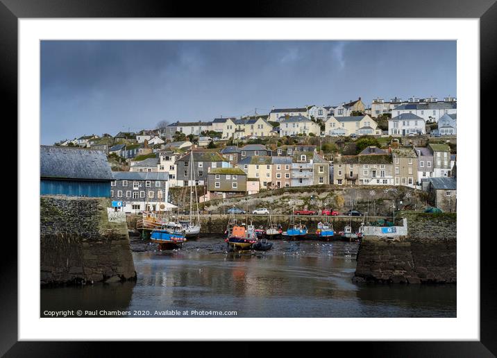 Mevagissey Framed Mounted Print by Paul Chambers