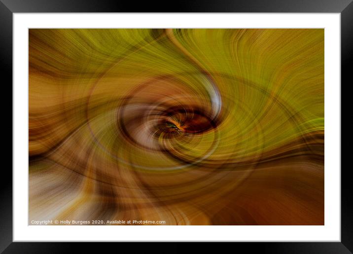 Abstract Wonders of Digital Craft Framed Mounted Print by Holly Burgess