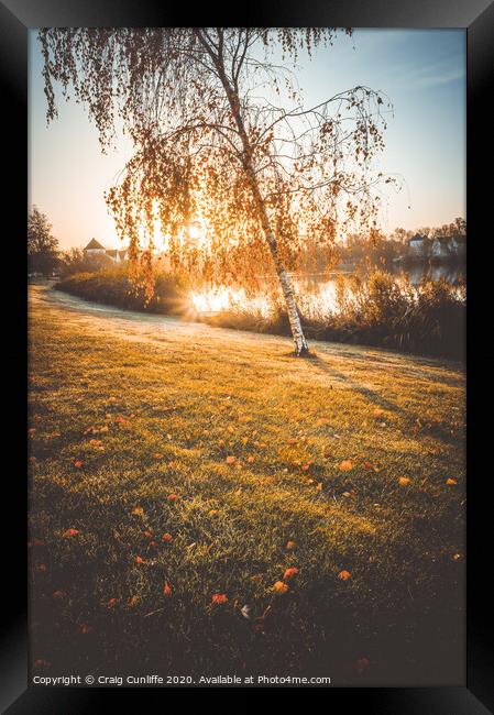 Sunrise at The Cotswolds  Framed Print by Craig Cunliffe