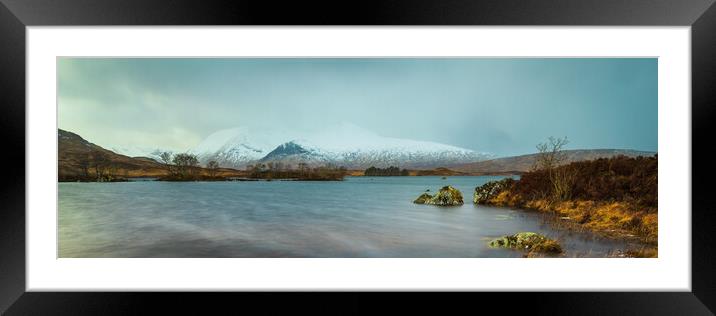 Scotland mountain scene Framed Mounted Print by Phil Durkin DPAGB BPE4