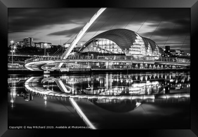 Millennium View Framed Print by Ray Pritchard