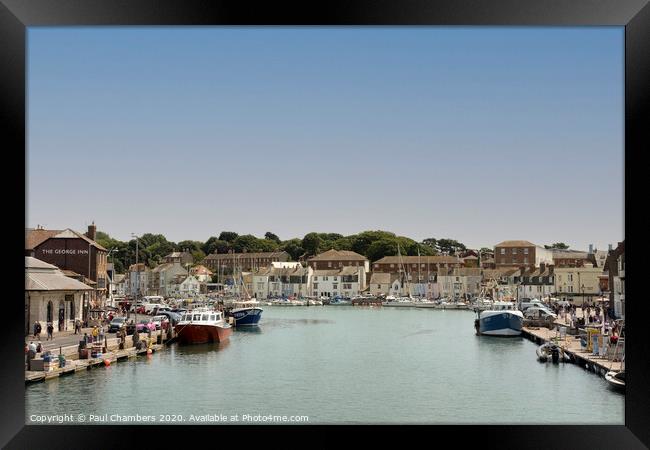 Weymouth Harbour Framed Print by Paul Chambers