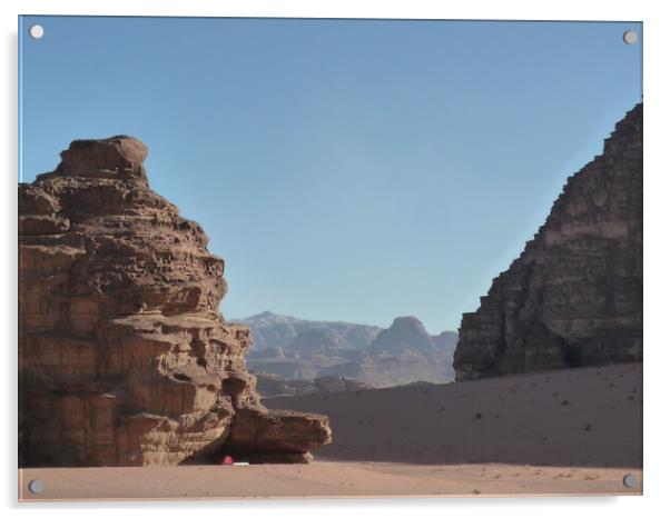 Wadi Rum Acrylic by Karina Osipova
