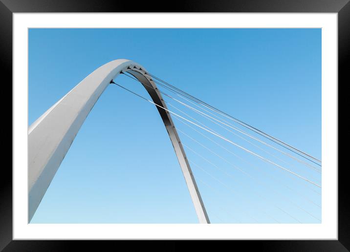 Millennium bridge Framed Mounted Print by Gary Finnigan