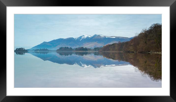Derwentwater Lake District National Park Framed Mounted Print by Phil Durkin DPAGB BPE4