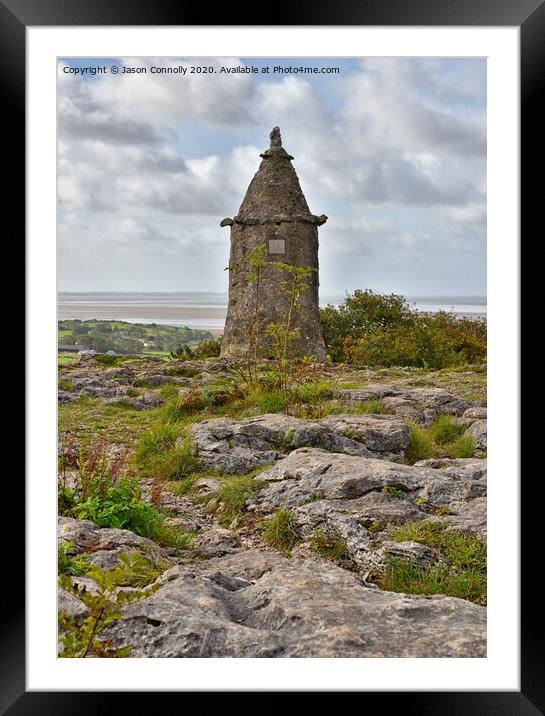 The Pepperpot, Silverdale. Framed Mounted Print by Jason Connolly
