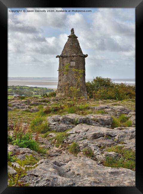 The Pepperpot, Silverdale. Framed Print by Jason Connolly