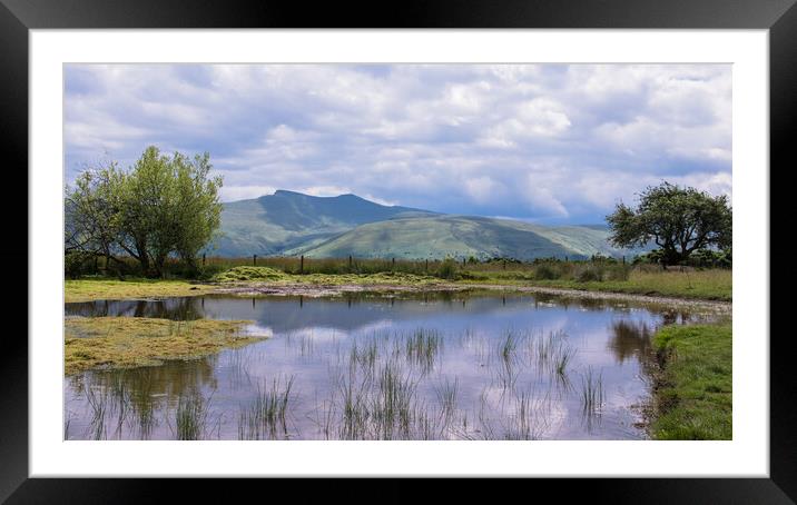 Brecon Beacons   Framed Mounted Print by Eileen Wilkinson ARPS EFIAP