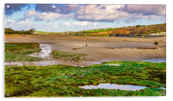 Cardigan Bay, Pembrokeshire, Wales, UK Acrylic by Mark Llewellyn