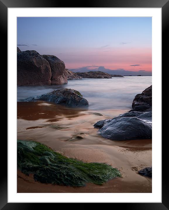Beach Colours Framed Mounted Print by Keith Thorburn EFIAP/b