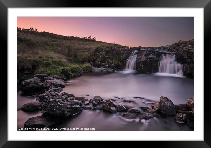 Pure tranquillity  Framed Mounted Print by Malc Lawes