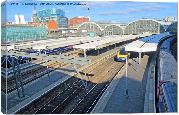 Paddington Station, London Canvas Print by Laurence Tobin