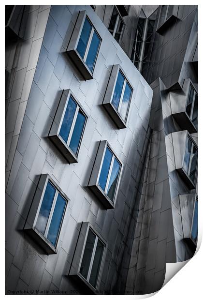 the Ray and Maria Strata Center, MIT Print by Martin Williams
