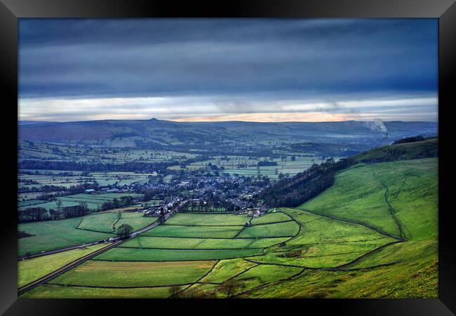 Hope Valley View Framed Print by Darren Galpin