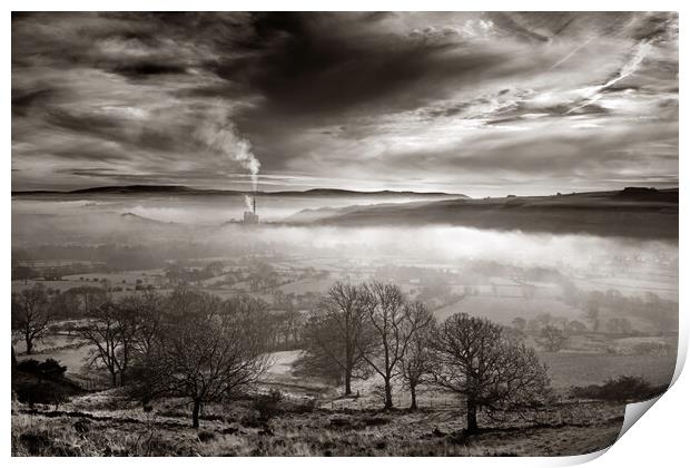 Hope Valley Inversion Print by Darren Galpin