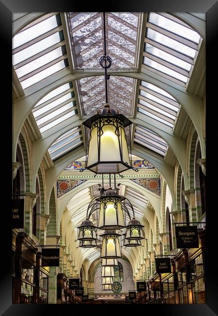 norwich royal arcade Framed Print by Kevin Snelling