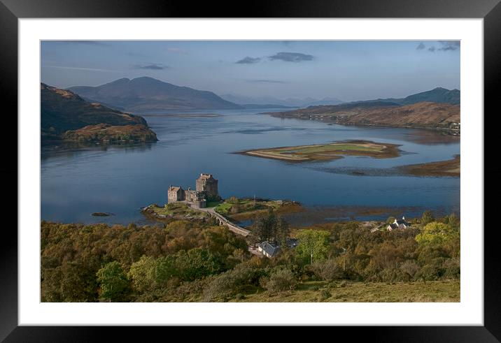  Eilean Donan Castle on Loch Alsh Framed Mounted Print by Eileen Wilkinson ARPS EFIAP