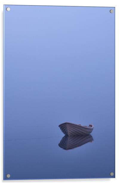 Calm waters on Loch Shiel Acrylic by Dan Ward