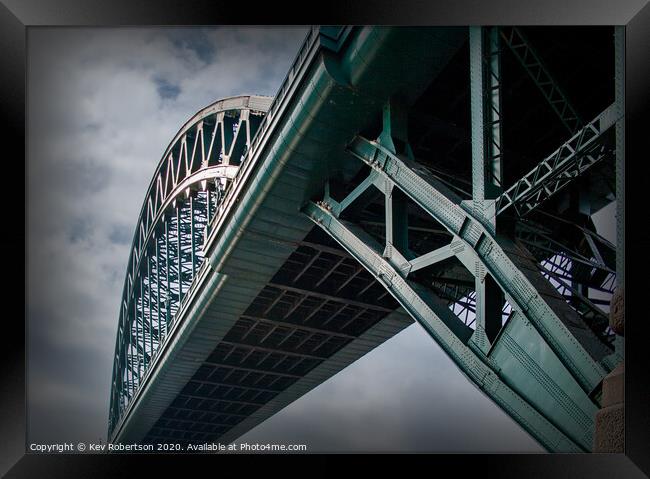 Tyne Bridge Framed Print by Kev Robertson