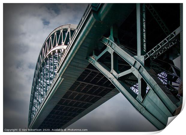 Tyne Bridge Print by Kev Robertson