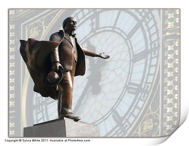 Lloyd-George: A Man of His Time Print by Sylvia White