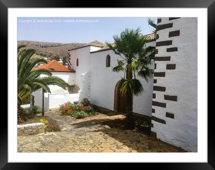 Betancuria, Fuerteventura   Framed Mounted Print by Aimie Burley