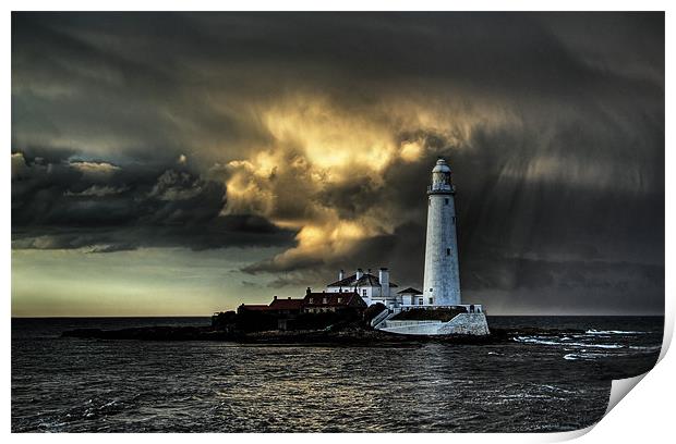 Mary Just After the Storm Print by Paul Appleby