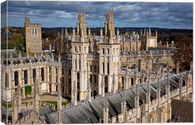 All Souls College, Oxford Canvas Print by Arterra 