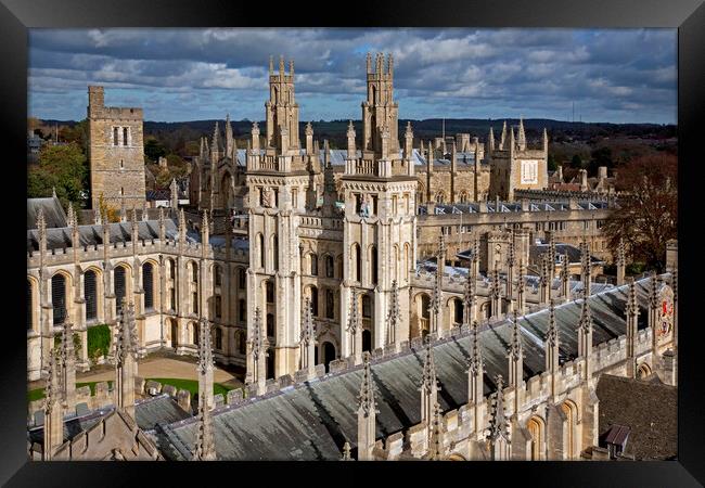 All Souls College, Oxford Framed Print by Arterra 