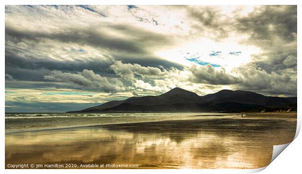 Mountains of Mourne Print by jim Hamilton