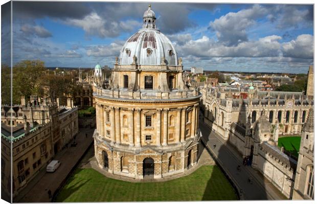 Radcliffe Camera at Oxford Canvas Print by Arterra 