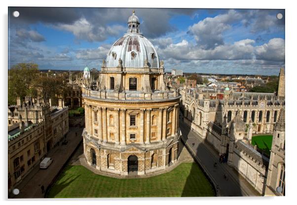 Radcliffe Camera at Oxford Acrylic by Arterra 