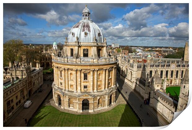 Radcliffe Camera at Oxford Print by Arterra 