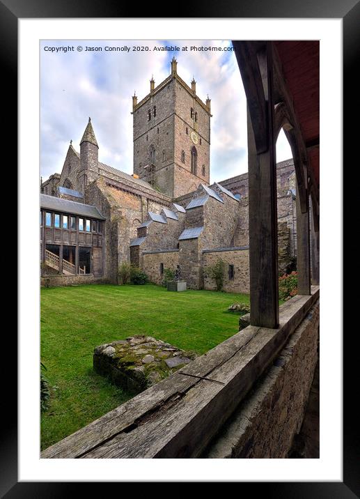 St David's Cathedral. Framed Mounted Print by Jason Connolly