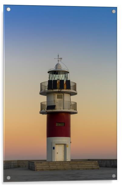Sunrise at the Cabo Ortegal Lighthouse Acrylic by DiFigiano Photography