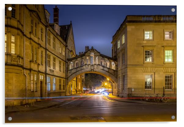 Bridge of Sighs Acrylic by Mark Jones