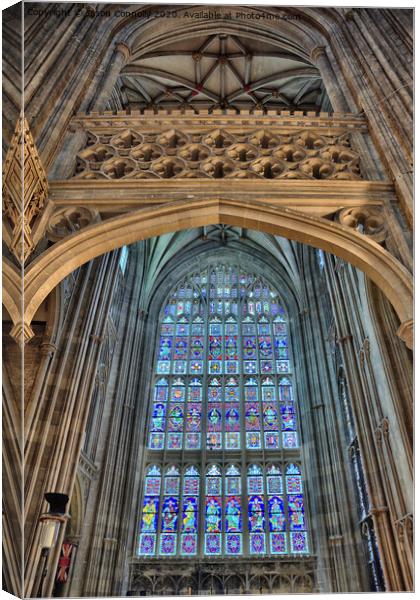 Canterbury Cathedral. Canvas Print by Jason Connolly