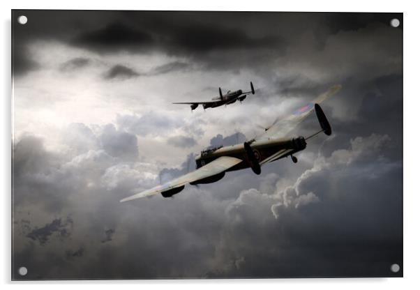 Lancaster Storm Acrylic by J Biggadike