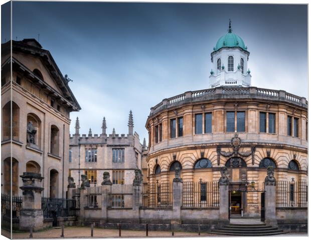 Sheldonian Theatre Canvas Print by Mark Jones