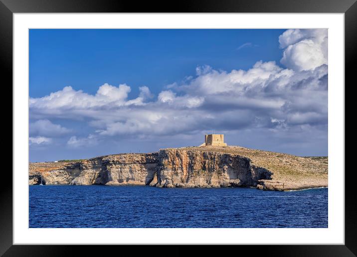 Comino Island, Malta Framed Mounted Print by Artur Bogacki