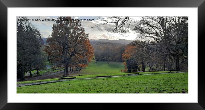 Outdoor grass Framed Mounted Print by Gary Winter