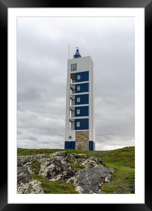 A Frouxeira Lighthouse Framed Mounted Print by DiFigiano Photography