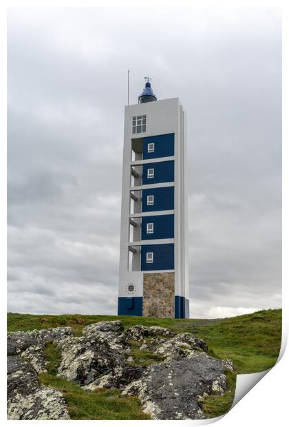 A Frouxeira Lighthouse Print by DiFigiano Photography