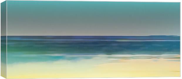Hayle beach Cornwall  Canvas Print by Beryl Curran