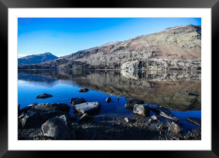 Still water run deep Framed Mounted Print by Stephen Prosser